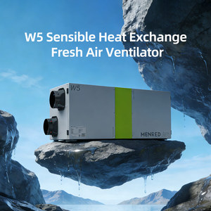 Unidad de Ventilación HRV de Pie con Sistema de Intercambio de Calor PTC Integrado para Aire Fresco - Product Image 2