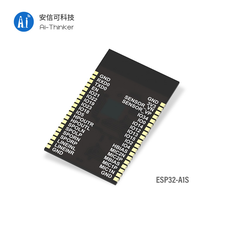 Ai-thinker ESP32-A1S WIFI Blue BLE Beacon módulo integrado AC101 Chip IC Audio