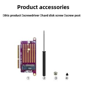 JEYI M2ソリッドステートドライブ (SSD) アダプターAppleラップトップに接続するため、<span class=keywords><strong>M</strong></span>.2 NVMEハードドライブ拡張カード - Product Image 5