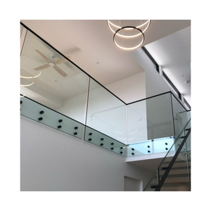 Ace Standoff <strong>Railing</strong> Fitting Corner Glass Clamp Modern Stainless Steel Aluminum U <strong>Railing</strong> Tempered Glass Clamp Standoff <strong>Railing</strong> - Product Image 2