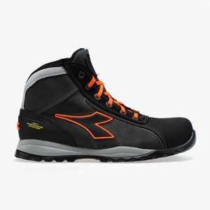 DIADORA UTILITY - 701.173527-C8321/43 Safety <b>Trainer</b> <b>Boots</b> GLOVE NET MID PRO S3 HRO SRA ESD, grey / orange SAFETY <b>BOOTS</b> - Product Image 2
