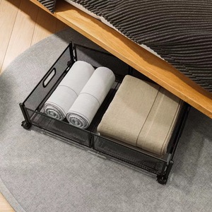 <span class=keywords><strong>Rangement</strong></span> <span class=keywords><strong>sous</strong></span> le <span class=keywords><strong>lit</strong></span> avec roues bacs de <span class=keywords><strong>rangement</strong></span> mobiles pour chambre à coucher pour vêtements livre <span class=keywords><strong>jouet</strong></span> couverture 2 paquets conteneur - Product Image 4