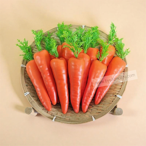 Réaliste Faux Carotte Décor pour Pâques Célébration Printemps Garden Party Événement Affichage Légumes Prop - Product Image 1