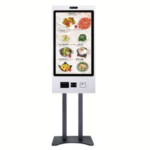Nhà hàng thực phẩm tự dịch vụ đặt hàng kiosk Máy thanh toán với Vé máy in - Product Image 1
