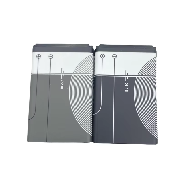 Mobile Phone Battery High Quality Gray Mobile Phone Battery 1020mAh 3.7V Lithium Rechargeable BL-4C BL-5C Made in for Stock