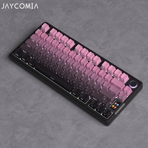 Bộ keycap chơi game hoàn chỉnh hai màu PBT nguyên bản, có độ chuyển màu, trong suốt, khắc chữ, đóng hộp - Product Image 2