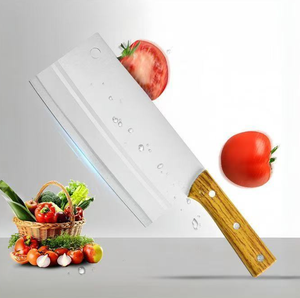 Couteau <span class=keywords><strong>de</strong></span> boucher Dawn Star, fabriqué à la main, en acier inoxydable forgé, avec manche en bois, ambidextre, lame <span class=keywords><strong>de</strong></span> 18 cm, écologique, moderne - Product Image 3