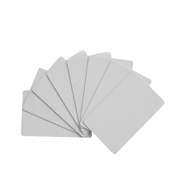 ISO 14443A Printable PVC NFC Card 13.56Mhz  215 White Blank Game Cards