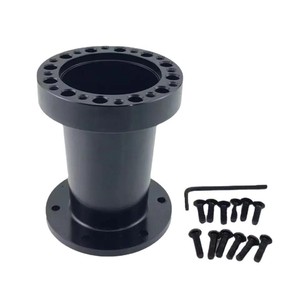 Lève-volant universel en aluminium 101 mm noir et or, compatible avec les voitures de course - Product Image 5