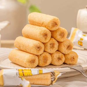 Núcleo de llenado de aperitivos maíz inflado Snaks fabricación de alimentos extrusora de doble tornillo 150 Kg/h máquina de aperitivos de alimentos - Product Image 1