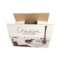 Panier en carton ondulé personnalisé carton principal d'emballage de fruits et légumes Boîtes à bananes en carton pour l'expédition