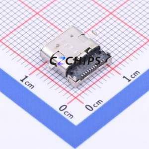 GT-USB-7009A USB Connector SMD Connector ( Connector Type: Type-C )( Protocol Standard: USB 3.1 )( Gender: Female ) - Product Image 2