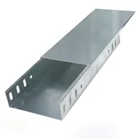 Straight Galvanized Steel Cable Trunking Cable Tray with Cover Price List -  China Cable Tray, Cable Trunking