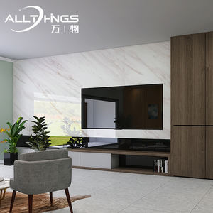 แผ่นผนังลายหินอ่อนยูวีสมัยใหม่ แผ่นกันน้ำ แผ่นปิดผิวยูวี สำหรับตู้วางทีวี โรงแรม และห้องโถง - Product Image 3