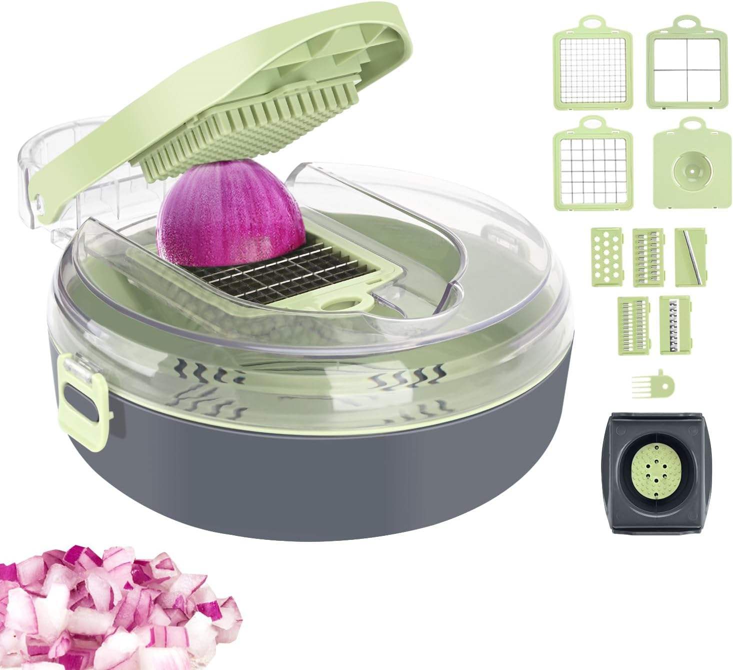 สีเขียว