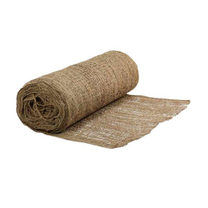 Manta de yute biodegradable para protección de taludes, control de erosión, estabilización de suelos en agricultura y paisajismo, y taludes. - Product Image 1