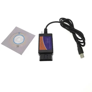 ELM327 USB With Switch Diagnostic Scanner FTDI Chip Support ELMconfig Forscan FOCCCUS FF2 HS/MS CAN