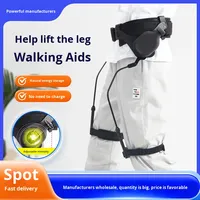 Équipement de rééducation pour personnes âgées, exosquelette pour hémiplégie suite à un AVC, aide à la marche pour les membres inférieurs, aide à la marche pour soulever les jambes, naturel