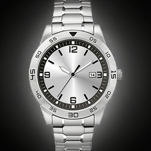 Reloj de Pulsera de Cuarzo para <span class=keywords><strong>Hombre</strong></span> de 42 mm, Correa de Acero Inoxidable Extensible, Visualización de la Hora para Uso Diario y de Negocios, ODM OEM - Product Image 3