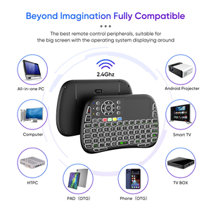 <span class=keywords><strong>Precio</strong></span> 2,4 GHz inalámbrico Touchpad Combo IR aprendizaje <span class=keywords><strong>Google</strong></span> asistente función M9 Mini teclado - Product Image 6