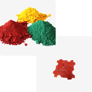Xido ferrico rojo amarillo naranja verde azul marrón negro para ladrillos, - Product Image 1