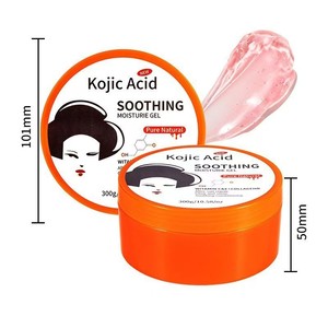 Venta al por Mayor de Crema Facial 300g, Pura, Natural y Orgánica, con Colágeno, <span class=keywords><strong>Aloe</strong></span> <span class=keywords><strong>Vera</strong></span>, Miel, Pepino y Ácido Kójico, Blanqueadora, Calmante e Hidratante - Product Image 4