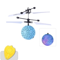 Jouets de ballon volant RC, drone à induction infrarouge, hélicoptère à commande manuelle avec lumières LED brillantes, disco, rechargeable par USB, nouveauté amusante