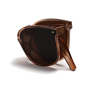 New Custom Logo Sun <strong>Glasses</strong> Foldable PC Sunglasses <strong>Fashionable</strong> Folding <strong>Design</strong> - Product Image 3