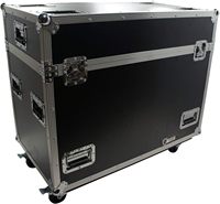 X-BASON Flight Case 2-en-1 pour Têtes Mobiles en Aluminium/Contreplaqué, Étanche/Ininflammable, Protection Robuste, Personnalisable OEM, pour Scène DJ