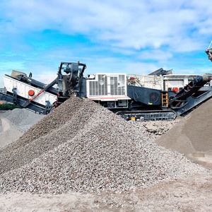 Crawler Mobile Impact Crusher for Granite, Limestone, Basalt, Ore - Mining & Quarry <b>Aggregate</b> Crushing Plant Equipment - Product Image 5