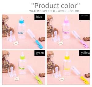 Toptan 4-Piece çevre dostu Pet malzemeleri 100ml köpek yavru yavru besleme seti yenilebilir silikon şişe - Product Image 6