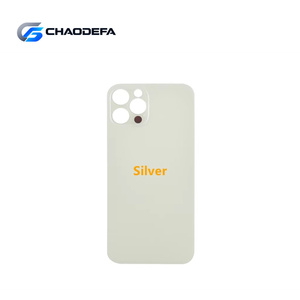 High Quality Adhesive Glass Back Cover Battery Housing for iPhone 12 Pro Max Cell <b>Phone</b> Repair Replacement Part - Product Image 5