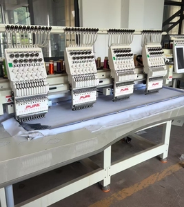 เครื่องปักผ้าความเร็วสูงแบบหลายหัว ยี่ห้อ China Dahao พร้อมระบบคอมพิวเตอร์ ขนาด 600*900 มม. สำหรับปักเลื่อม - Product Image 3