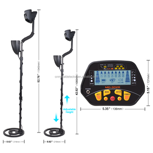 Metal Detector sotterraneo De Oro MD-3028 alta precisione cercatore Oro ricerca miglior metallo e Oro rilevatore professionale profondo - Product Image 3