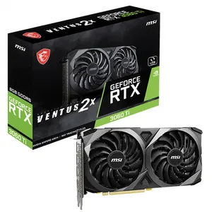 MSI NVIDIA GeForce RTX 3060 Ti 2X 8G V1 LHR Sử Dụng Chơi Game Card Đồ Họa Với Gddr6 8GB Bộ Nhớ Được Sử Dụng Cho Máy Tính Để Bàn