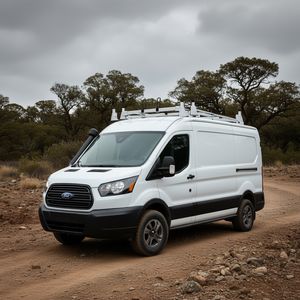 Porte-bagages de toit en alliage d'aluminium pour Ford Transit Van, capacité 800 lb, 2015-2022 - Product Image 2