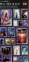 Vente en gros en promotion : Cartes de collection en métal double couche sur le thème de l'Anime Evangelion Angel Arrival pour le streaming en direct