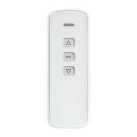 Fabricante 433Mhz Transmisor universal 3key Rolling Code RF Abridor de control remoto inalámbrico para puerta de garaje automática YET2165