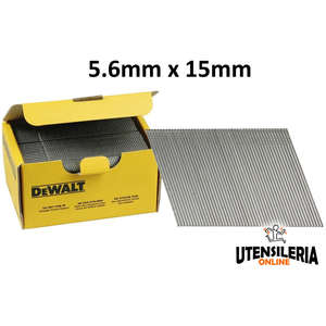 DeWalt galvanized SX metal <b>staples</b> 5.6x15mm (5000pcs) - Product Image 1