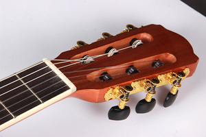 Oem biểu tượng tùy chỉnh Acoustic rắn Top cổ điển 3/4 36 inch tuyết tùng Sapele gỗ gụ cổ nhỏ guitar cổ điển nhạc cụ - Product Image 2