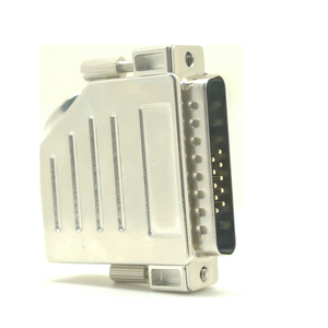 DB25电缆插头盖45度连接器外壳5W5 21W1 D-SUB 25针外壳DSUB 25p金属罩 - Product Image 2