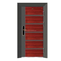 China Best Price Eingang Stahl Pivot Door Designs Außen dekorative Sicherheit Sicherheits tür