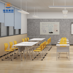 Js Chất lượng cao hiện đại trường Cao Đẳng bàn học đồ nội thất với Ergonomic thiết kế cho nghiên cứu làm bằng kim loại bền - Product Image 2