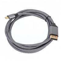 Cable USB-C a DisplayPort Macho a Macho, 8K 60Hz, Blindaje de Aluminio, Transmisión de Audio y Video para Laptop