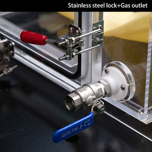 Giá rẻ Acrylic phòng thí nghiệm Hộp Găng Tay hỗ trợ tùy biến khí trơ hoạt động Pin Lithium sinh học mini PMMA <span class=keywords><strong>plexiglass</strong></span> Hộp Găng Tay - Product Image 6