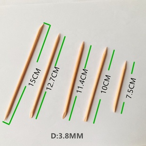Vente en gros Offre Spéciale faible quantité minimale de commande Peau morte Pousser Bâtons à ongles en bois Bâtons à double tête - Product Image 4