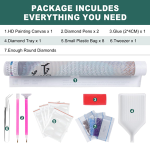Kits de peinture au diamant 5D DIY SONGWOOART London Streets pour adultes, pour la décoration murale de la maison, peinture au diamant personnalisée - Product Image 4