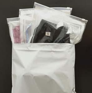 Bolsas de Correo de Polietileno Blancas con Logotipo Personalizado, Fabricación de Bolsas de Polietileno Mate con Impresión de Logotipo, Bolsa de Correo para Ropa, Embalaje de Envío por Mensajería - Product Image 5
