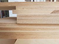 Panneau en bois de caoutchouc de 40 mm avec jointure à languettes et chants collés pour la fabrication de meubles, de plateaux de table et d'armoires