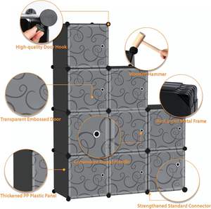 Portátil plegable muebles de metal estante de libro de diseño - Product Image 4